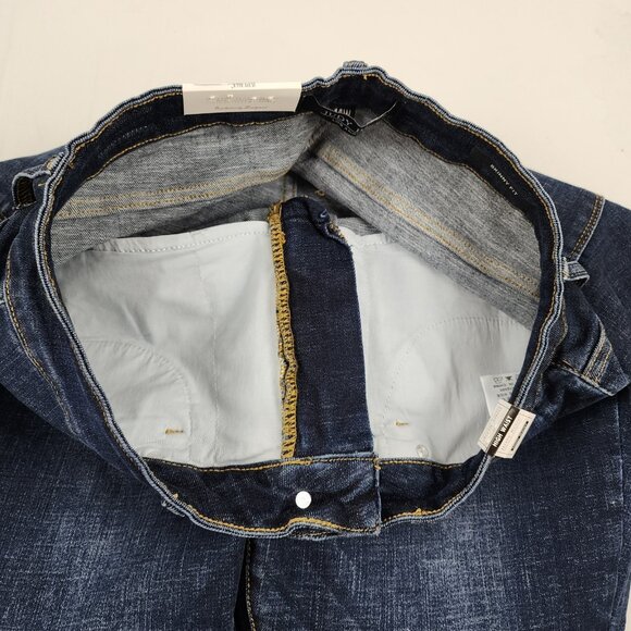 Judy Blue Jeans Womens Plus 14W Blue Tummy Control Skinny Fit Denim (32x27) NWT - Picture 5 of 13